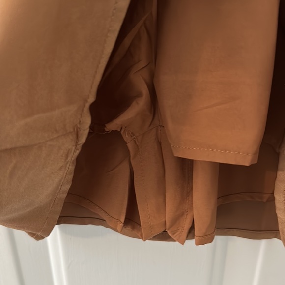 Brown Satin Romper - Picture 4 of 4